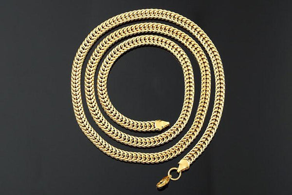 5-6mm 18K Gold Foxtail Chain
