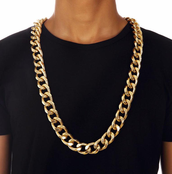 21mm 18K Gold/Silver Miami Cuban Chain [2nd variation]