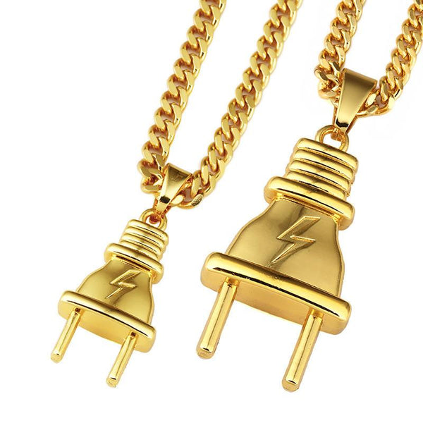 Mini Your Plug's Plug 18K Gold Plug Pendant