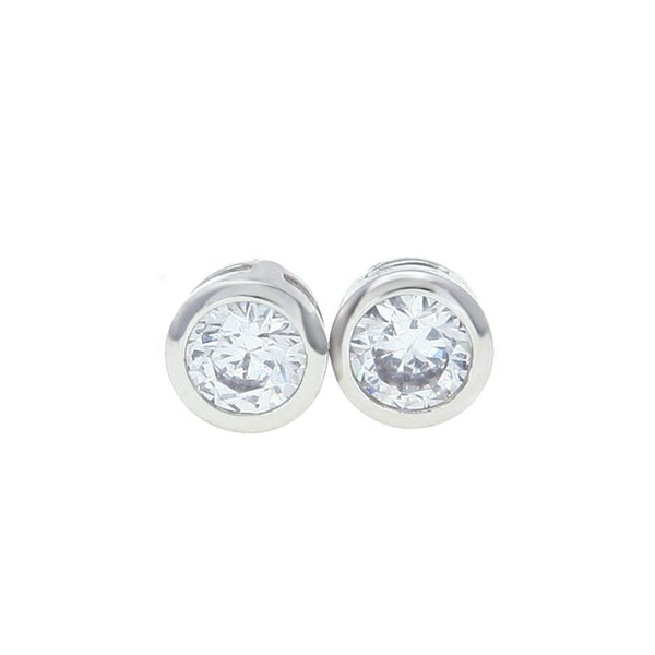 CZ Silver Earrings
