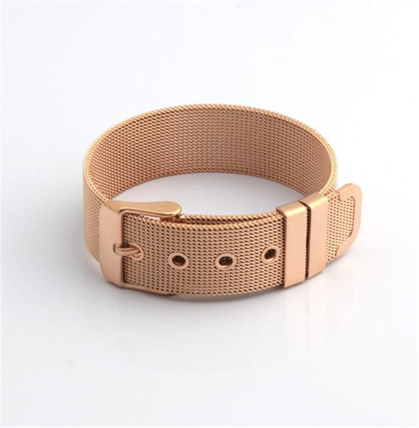 Exclusive 18K Gold Strap Bracelet